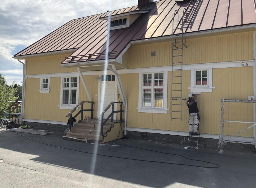 Fasadmålning